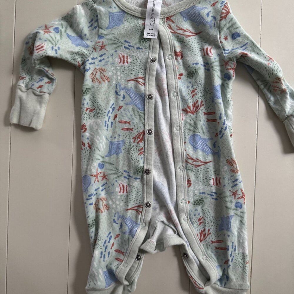 Modern Moments by Gerber Button Up Sleeper | 3-6mo